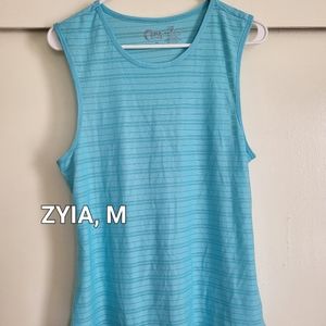 Zyia Chill Tank, Medium, Light Blue